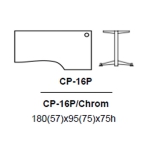 CP-16/P Biurko kątowe 180(57)x95(75)x75
